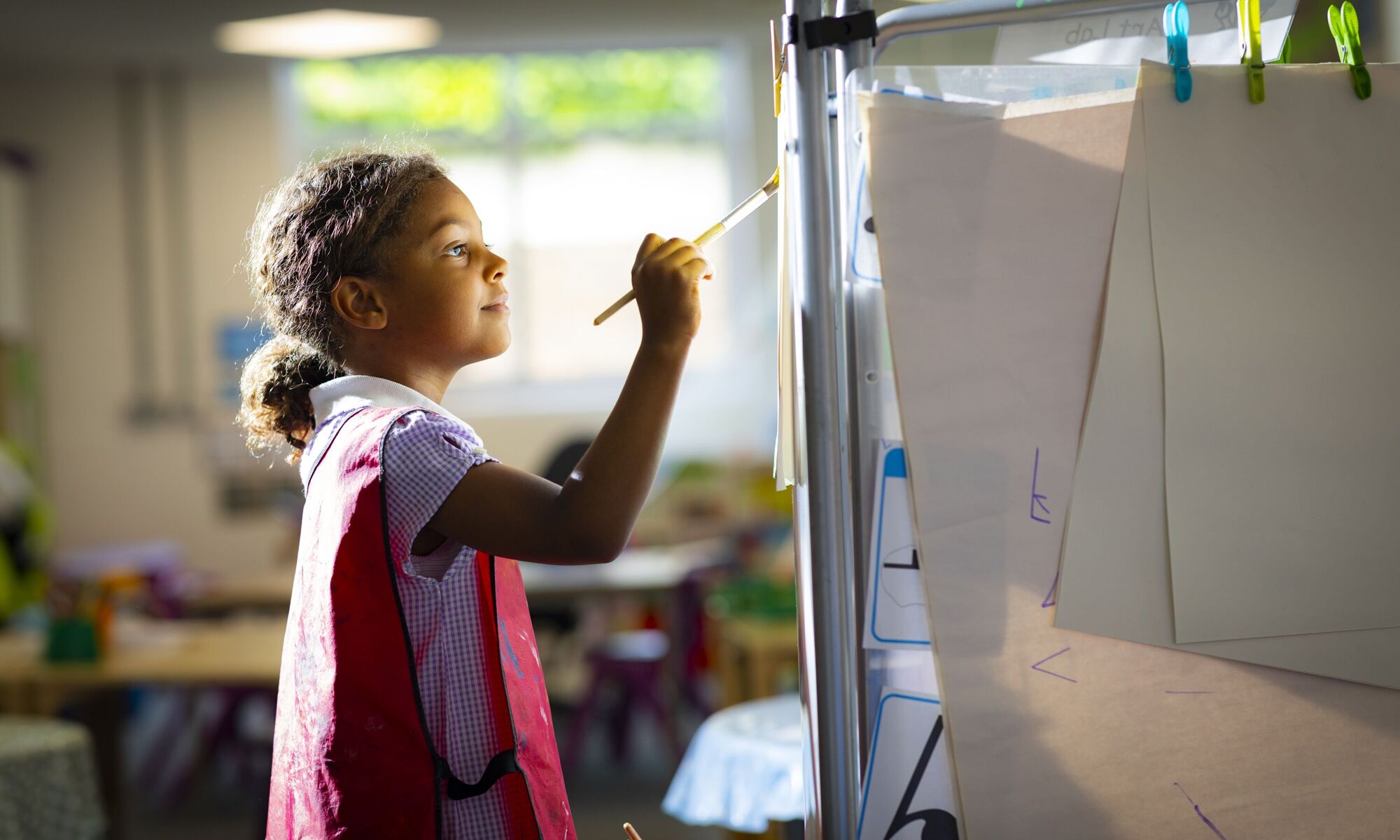Park Academy Pupils in the Classroom Image