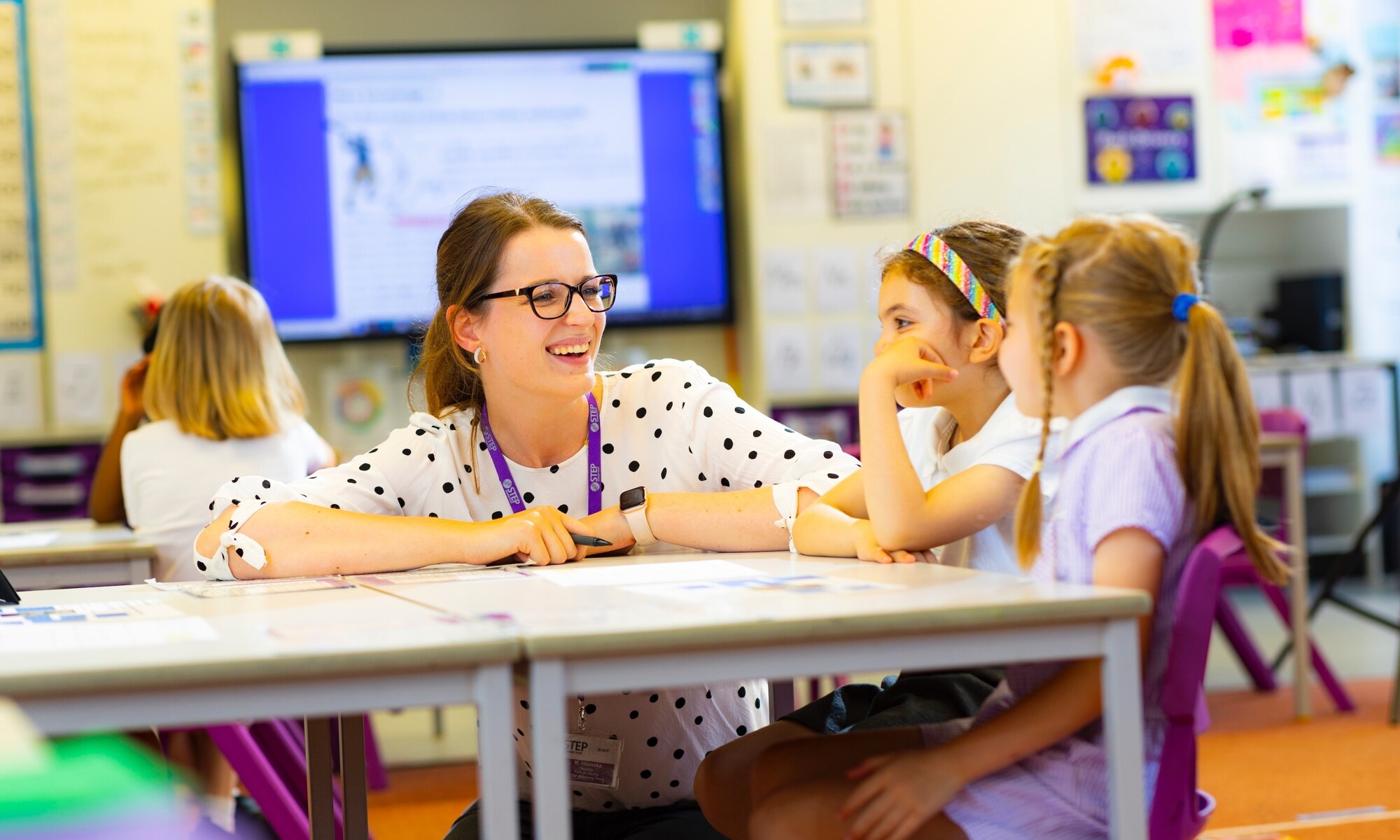 Park Academy Teacher in the Classroom Image